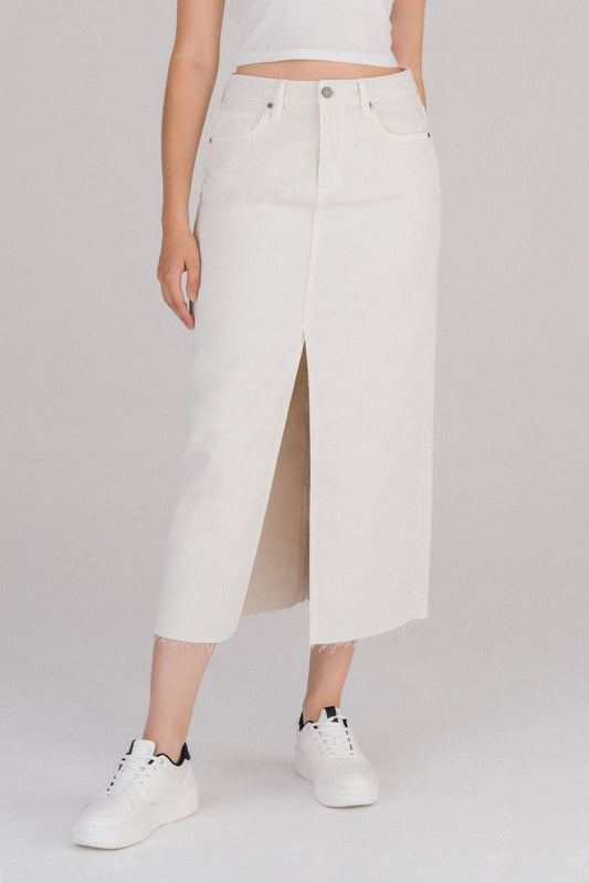 Peyton High Waist Midi Skirt