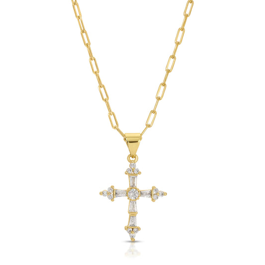 Princess Cross Necklace